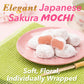 Sakura Mochi Candies - Japanese Cherry Blossom Rice Cake, Traditional Wagashi Sweet, Individually Wrapped, Soft & Chewy Sakura F