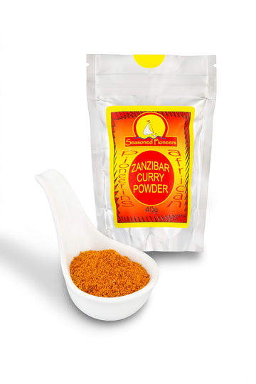 Seasoned Pioneers Zanzibar Curry Powder African Spice Blend 40g Resealable Pouch