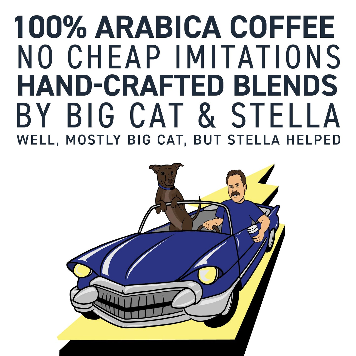 Stella Blue Dark Roast Coffee Pods, 100% Arabica, 12 Count, Single Serve