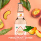 Asarasi Organic Sparkling Persica Peach Tree Water - 12 Pack