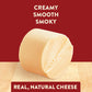 Sargento Natural Provolone with Natural Smoke Flavor Sliced Cheese, 12 Slices