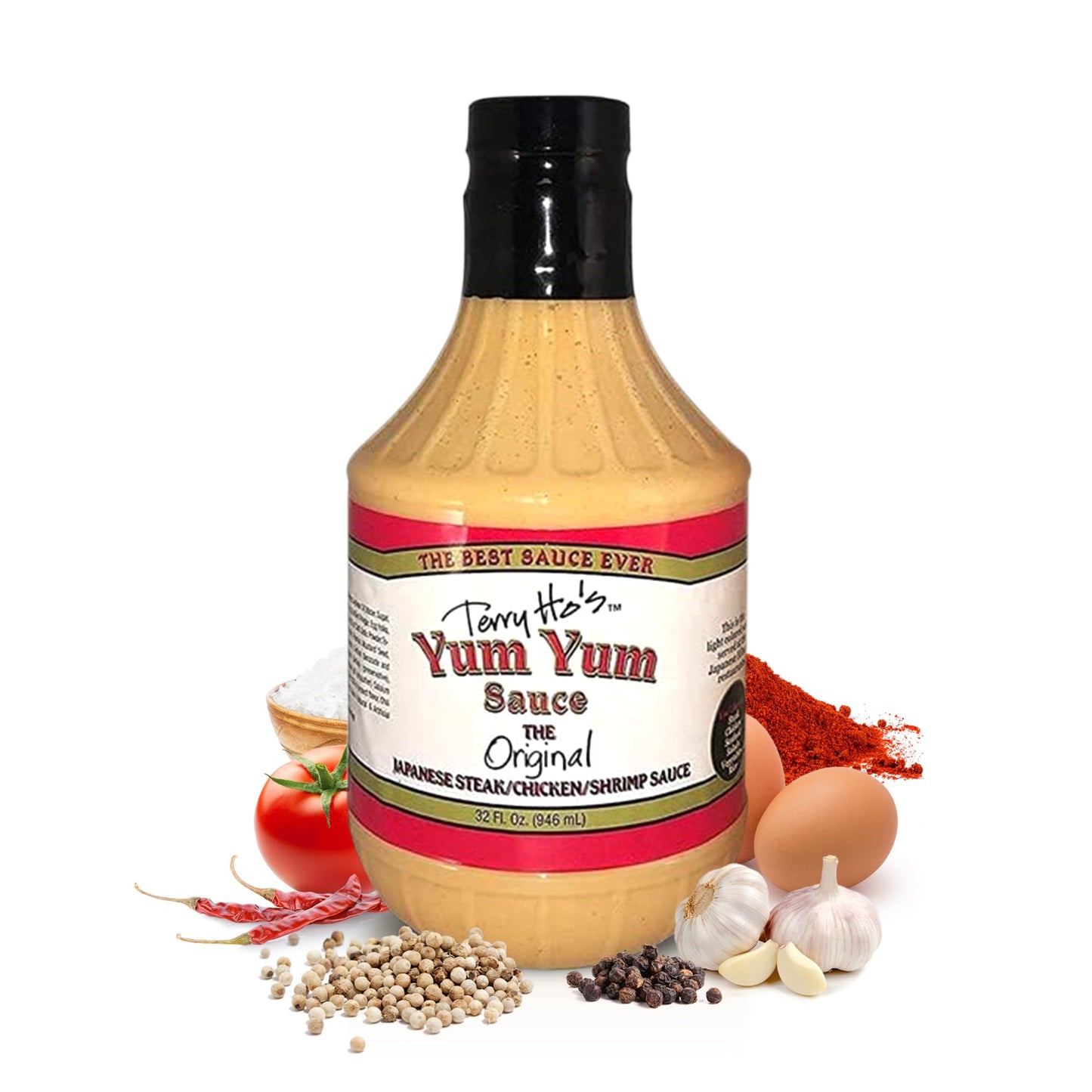 Terry Ho'S Yum Yum Sauce Original - Sweet And Tangy Mayonnaise-Based Sauce For Dipping, Marinade, And Dressing - Cocktail Sauce