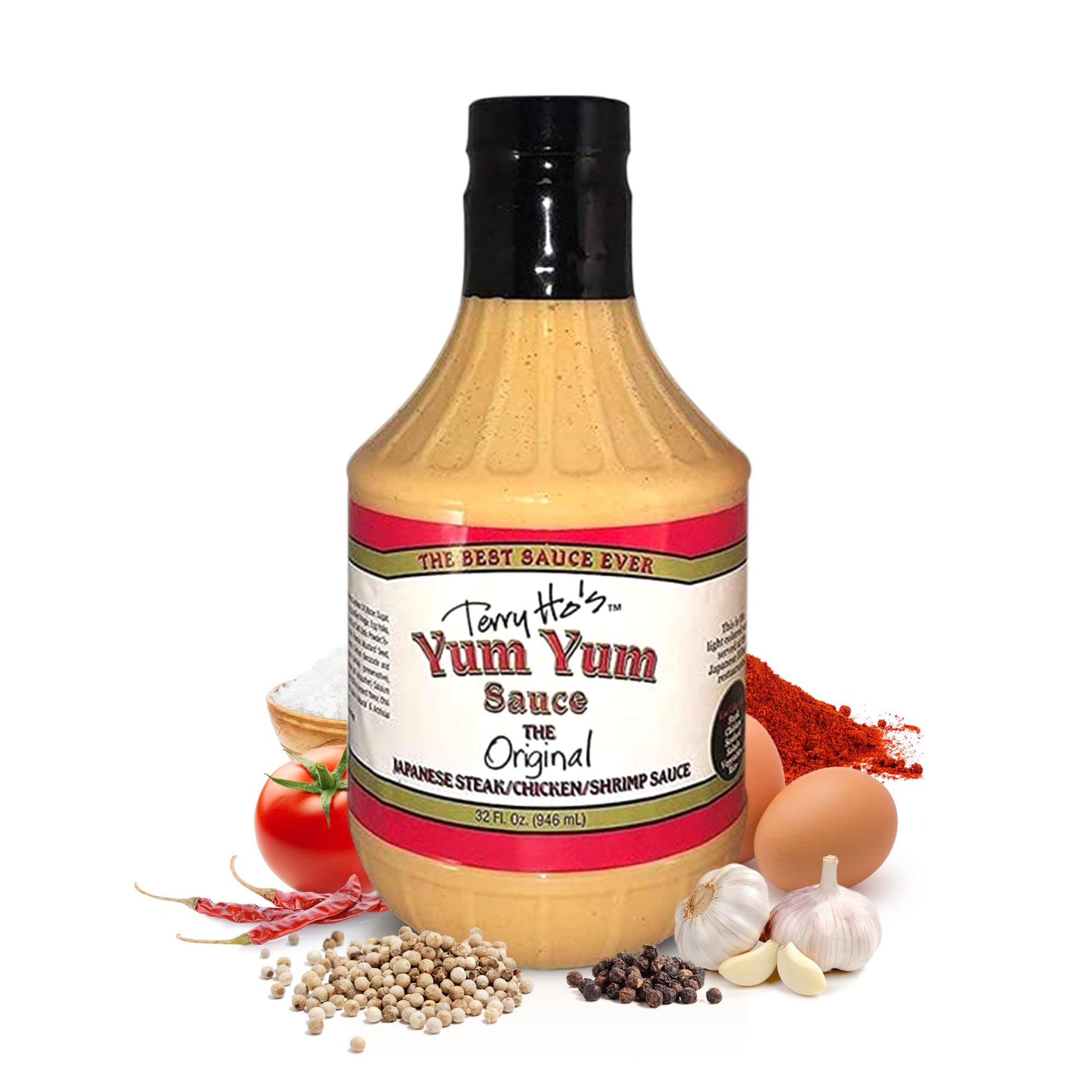 Terry Ho'S Yum Yum Sauce Original - Sweet And Tangy Mayonnaise-Based Sauce For Dipping, Marinade, And Dressing - Cocktail Sauce