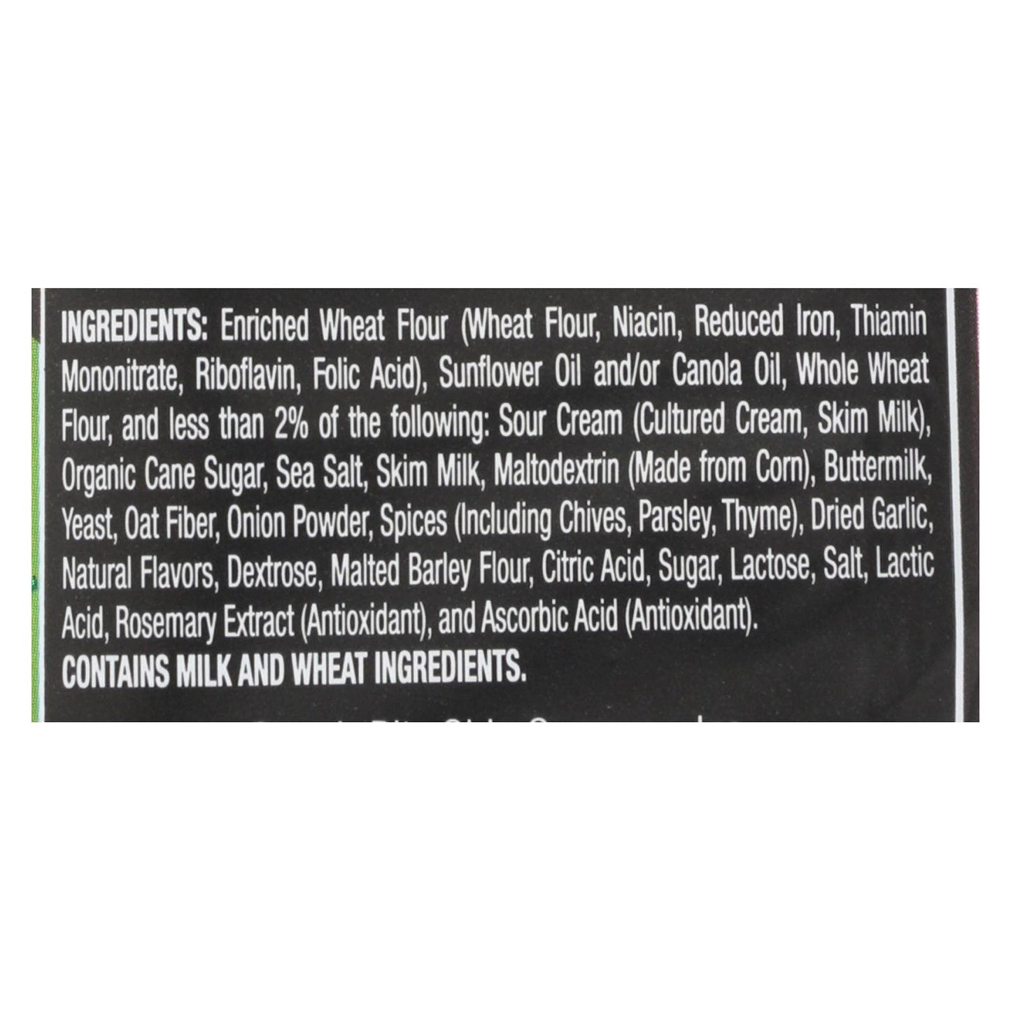 STACYS PITA CHIPS Perfectly Thymed Pita Crisps - 6.75 OZ - CS x8