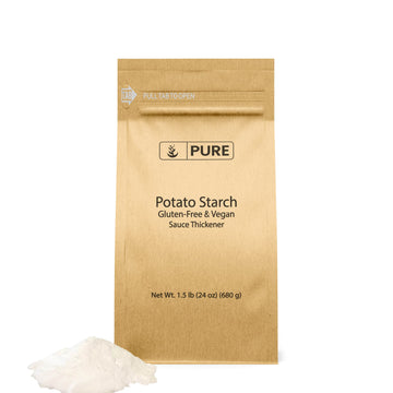 Pure Original Ingredients Potato Starch (24 oz) Thickener For Sauces, Soup, & Gravy