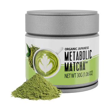 Naturalslim Metabolic Organic Matcha Powder Authentic Japanese Matcha Green Tea Powder - Antioxidant & Anti-Aging Pure Matcha Gr
