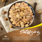Oregon Farm Fresh Snacks Butter Toffee Cashews - Butter Toffee Coated Cashew Nuts - Delicious and Sweet Nut Snacks - Crunchy Cas