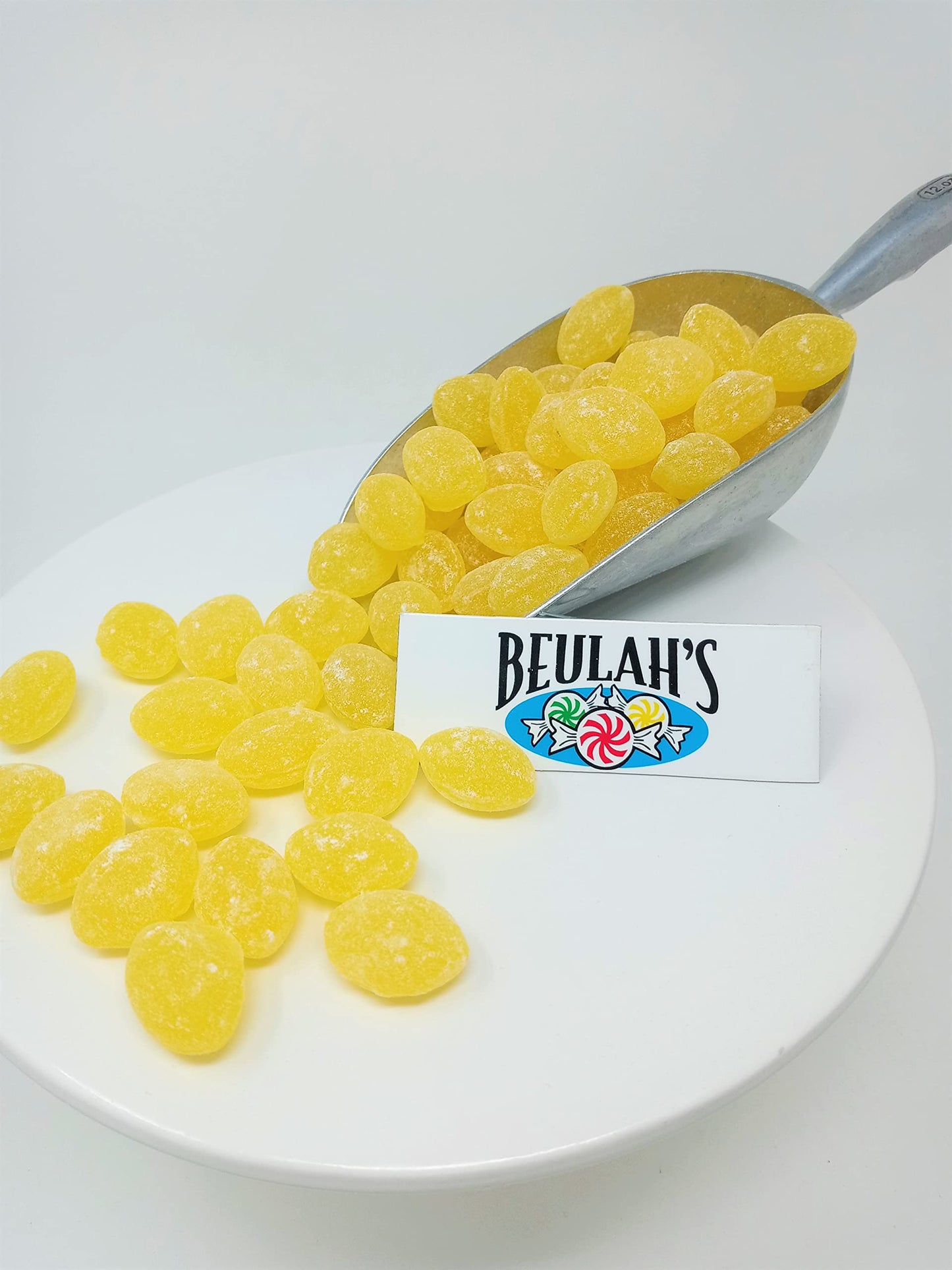 Sanded Lemon Drops Old Fashioned Hard Candy 10 pounds Claeys Candies