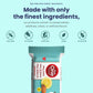 Step One Foods Lemon Almond Bar, Heart Healthy Snack Plant Sterols, Omega 3S High Fiber Snack Gluten & Dairy Free, Vegan, Zero Sodium, Granola Bars (12 Pack)