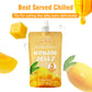 VOLO VERO Konjac Jelly Squeeze Pouch Mango Flavor, Low Calories (3 Kcal), 10 Packs, Gluten Free & Vegan, 0 Sugar, Keto, Low Carb