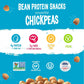 The Good Bean Crunchy Chickpeas - Sea Salt - (50 Pack) 0.75 Oz Bag - Roasted Chickpea Beans - Vegan Snack With Good Source Of Pl