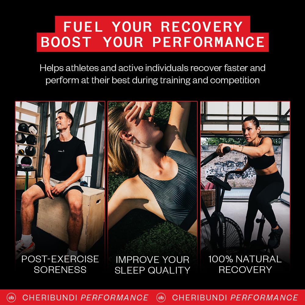 Cheribundi 100% Tart Cherry Juice Pure | Unsweetened Tart Cherry Juice | Athletes Recovery Drink | Promotes Restorative Sleep, M