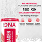 HYDRADNA Sparkling Liquid Collagen Protein Water - Sugar-Free, Keto-Friendly, 12 Fl Oz (Pack of 12), Watermelon Flavor