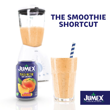 Jumex Mango and Peach Nectar Fridge Pack, Two Varieties in One Convenient Package, 11.3 Fl Oz Cans (Pack of 12)