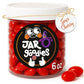 Jar O Goodies - Holiday  , Christmas Stocking Stuffers, Sour Cherry Jelly Beans Gift Set, Original Chewy Candies (6 Ounce, 1 Pack) Party Favor - Gluten & Nut Free, Kosher Parve