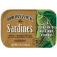 Brunswick Wild Caught Sardine Fillets In Hot Pepper, 3.75 Oz Can - 16G Protein Per Serving - Gluten Free, Keto Friendly - Great For Pasta & Seafood Recipes