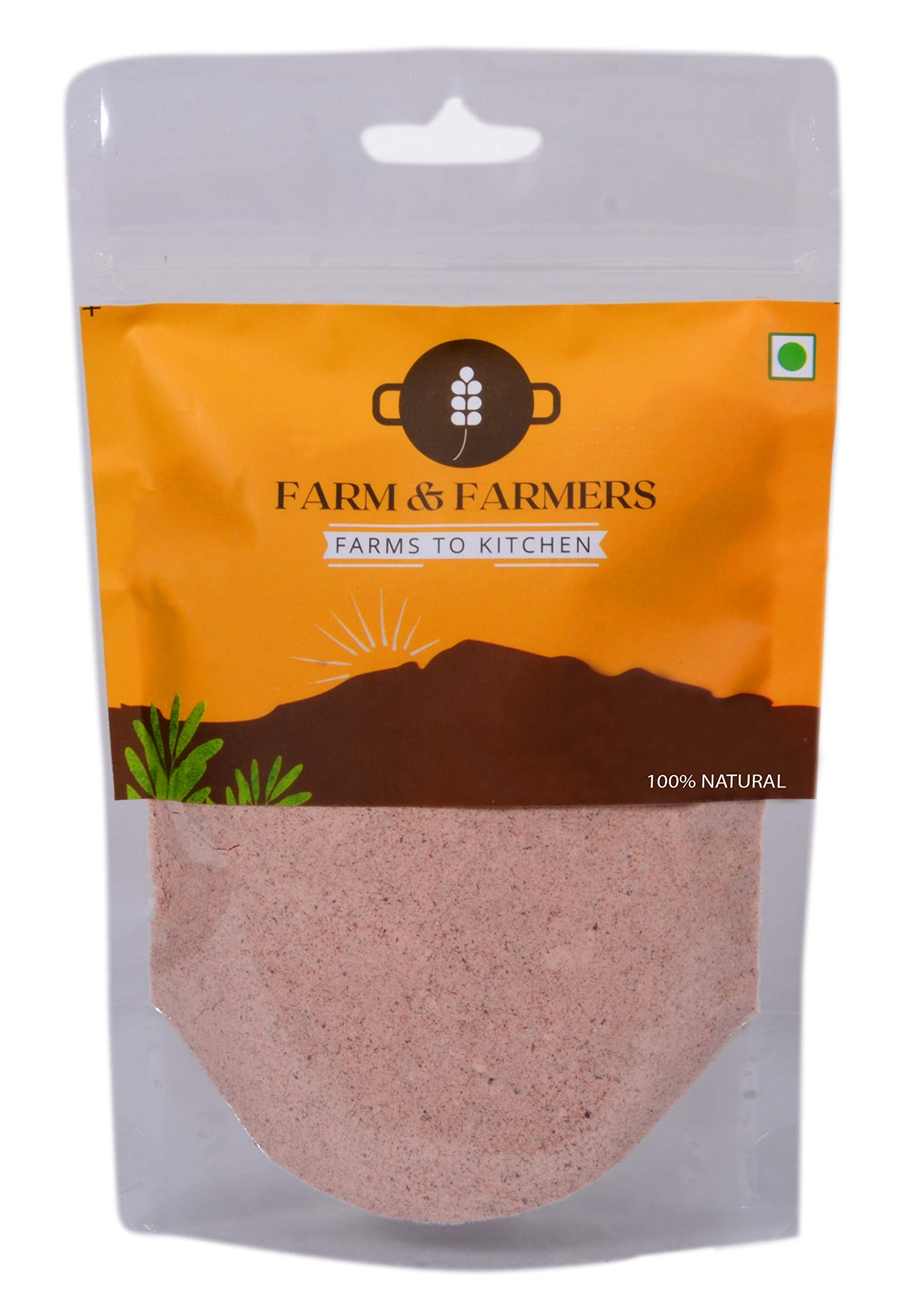 Farm & Farmers Black Salt Powder/Kala Namak (400Gm Powder)