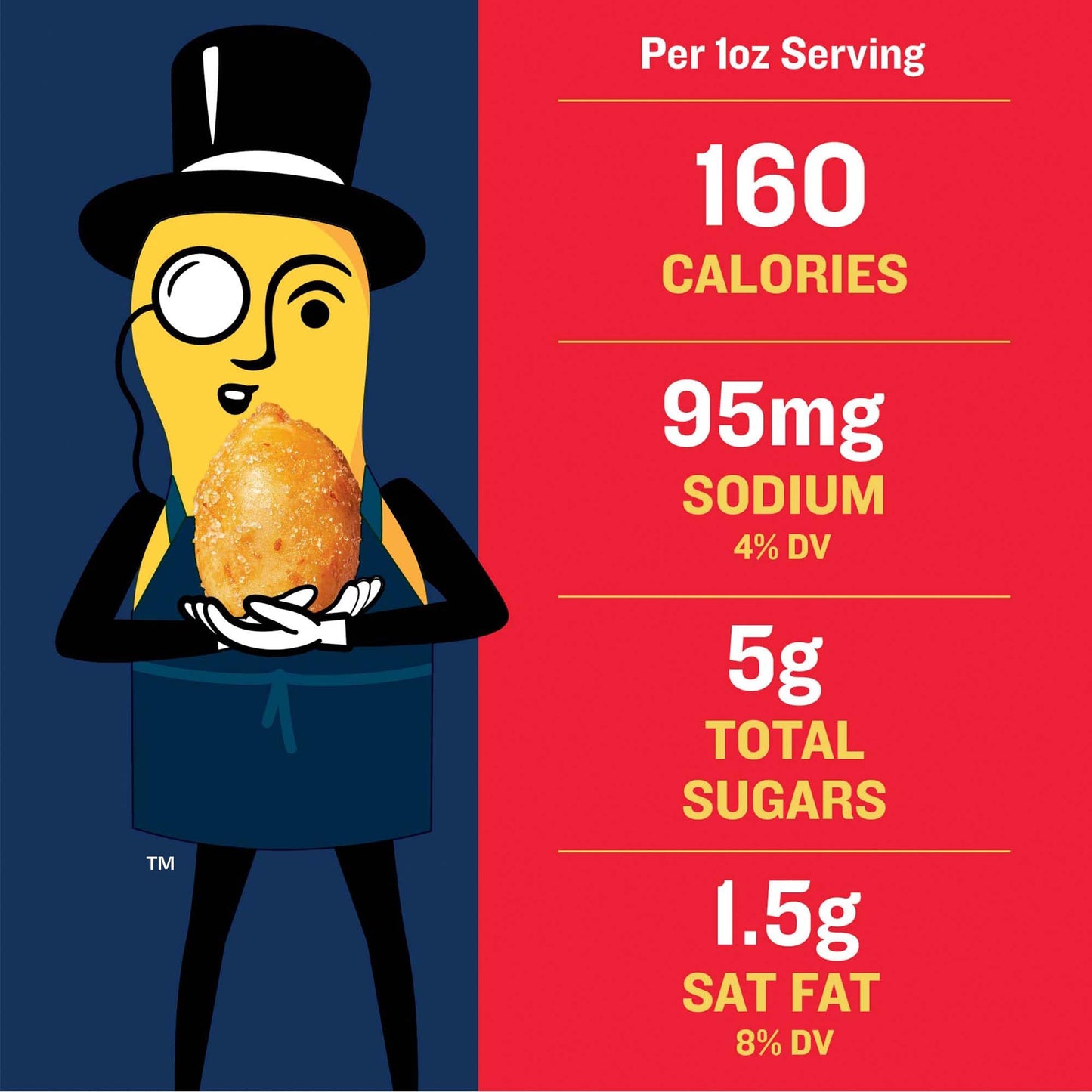 PLANTERS Salted Caramel Peanuts, Sweet Snacks, 6 Ounce, 8-Pack