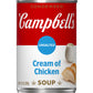 Campbells Condensed Cream of Chicken Soup, Unsalted, 10.5 oz Can