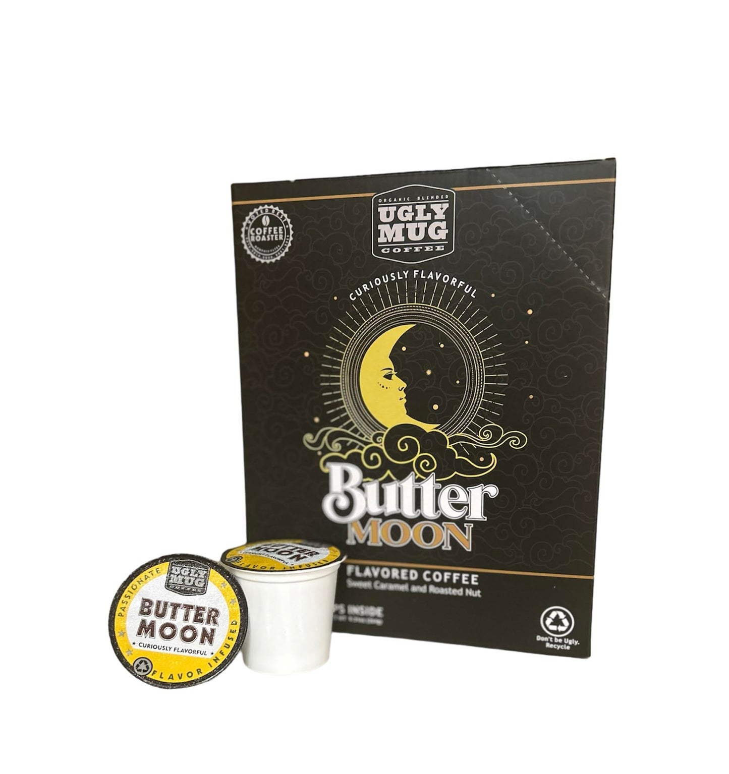 UGLY MUG Coffee Flavored Single Serve Cups, 96 Count Pack - Unique Ugly Cups for Coffee Lovers