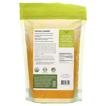 Banyan Botanicals Turmeric Powder - Usda Organic, 1 Lb - Curcuma Longa - Traditional Cooking Spice That Promotes Digestion Overa