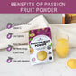 Passion Fruit Powder for Baking & Drinks & Smoothie,Vegan,Non-GMO,Gluten Free,No Additives and Preservatives,4oz