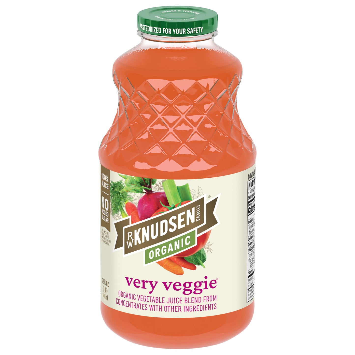 RW Knudsen, Organic Very Veggie Juice, 32oz
