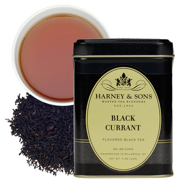 Harney & Sons Black Currant Loose Leaf Tea, 4 Ounce Tin
