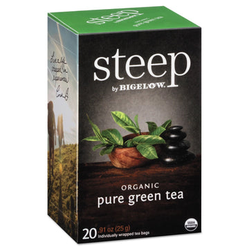 Bigelow Tea Steep Pure Green Organic, 0.91 Oz