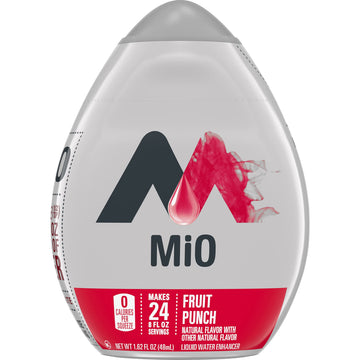MiO Fruit Punch Liquid Water Enhancer Drink Mix (1.62 fl oz Bottle)
