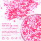 Edible Pink Sprinkles For Cake Decorating, Pearl Sprinkles, Edible Pearls, Cake Pearls For Baby Showers, Weddings, Birthdays, Ge
