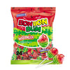 Colombina Bon Bon Bum Lollipops W/Bubble Gum Center, Watermelon Flavor, Individually Wrapped, Ideal For Party Favors And Gifts,