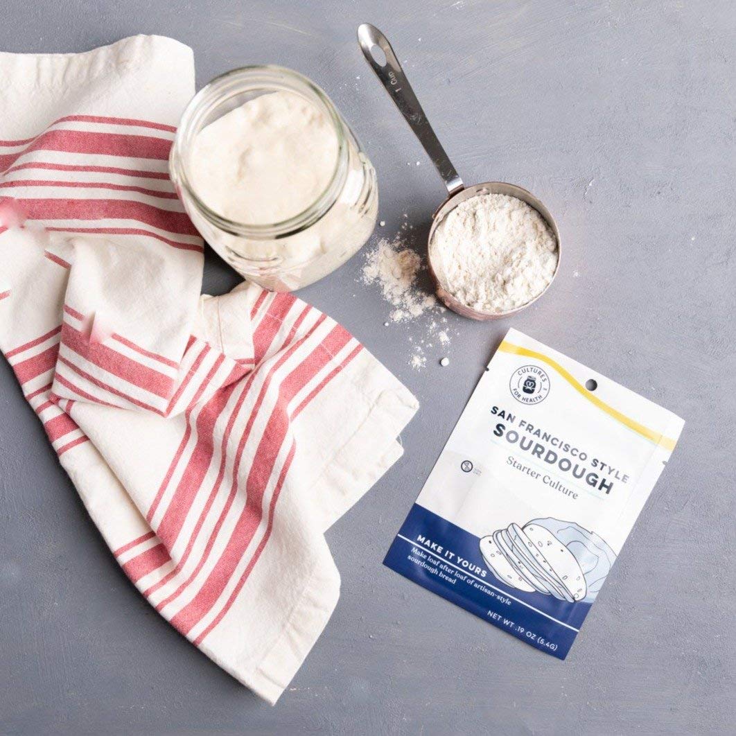 Cultures For Health Sourdough Starter Culture | Heirloom, Non-GMO | 0.19 Ounce Pack | Easy Recipe