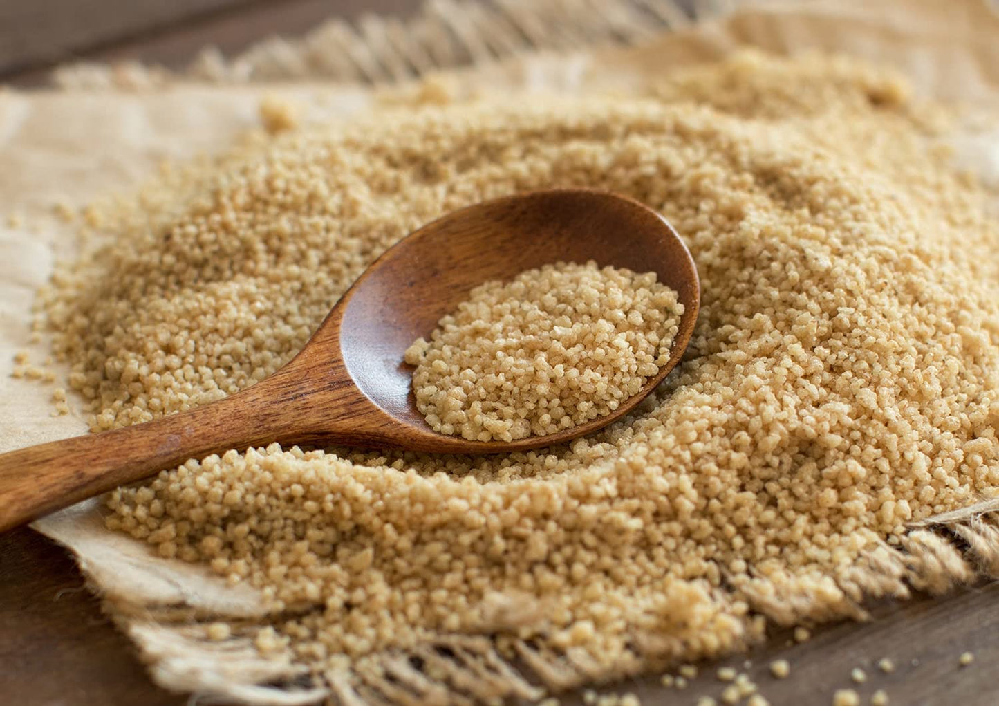 Food To Live - Organic Whole Wheat Couscous, 25 Pounds Non-Gmo, Kosher, Raw, Vegan, Bulk