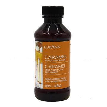 Lorann Oils Caramel Bakery Emulsion: Rich Caramel, Perfect For Boosting Sweet Caramel Notes In Cakes, Cookies & Desserts, Gluten