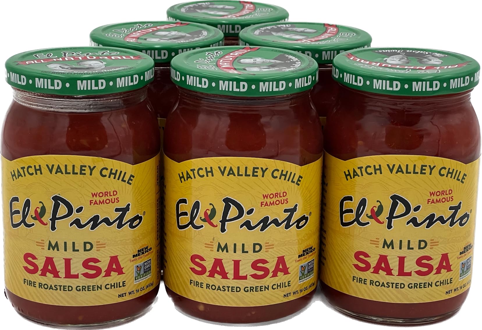 El Pinto Mild Salsa, 16 Ounce (Pack Of 6)