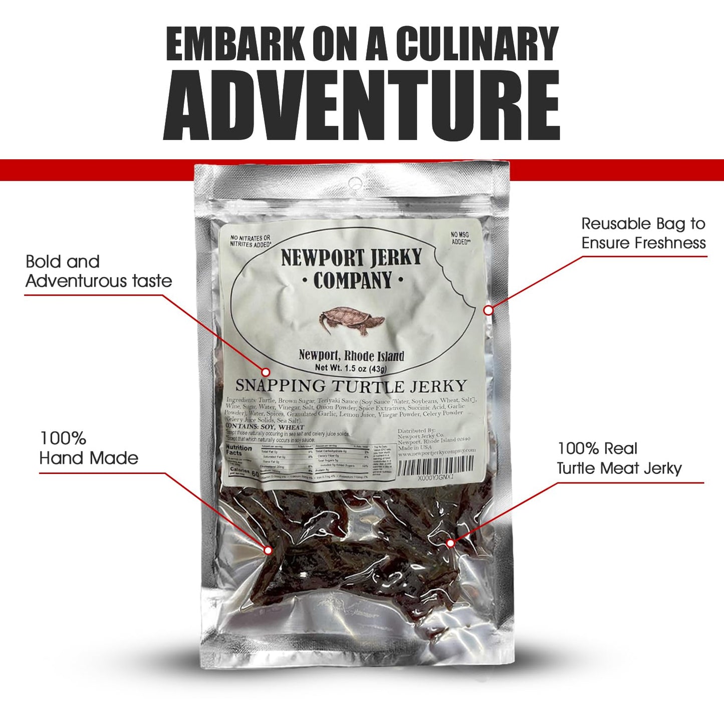 Snapping Turtle Jerky