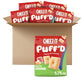 Cheez-It Puff 'D Cheesy Baked Snacks, Puffed Snack Crackers, Kids Snacks, White Cheddar, 2.156Lb Case (6 Bags)