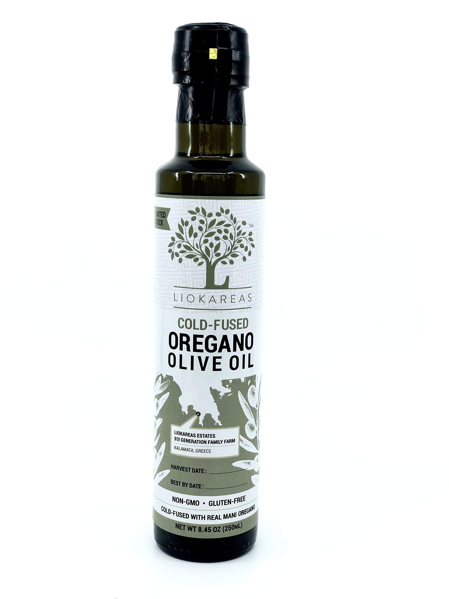 Oregano Flavored Extra Virgin Olive Oil - Cold Fused - Organic - NonGMO - Paleo - Keto - Single Sourced - No Artificial Flavor -