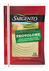 Sargento Natural Provolone with Natural Smoke Flavor Sliced Cheese, 12 Slices