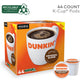 Dunkin Donuts K-Cup Coffee Pods, Original Blend, 44 Count, Single-Serve
