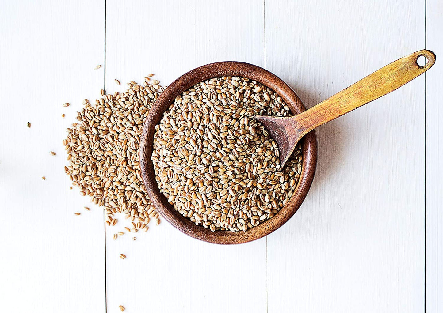 Food To Live Hard Red Wheat Berries, 15 Pounds - Sprouting For Wheatgrass, Kosher, Raw, Vegan, Bulk