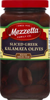 Mezzetta Kalamata Sliced Olives, 5.75oz