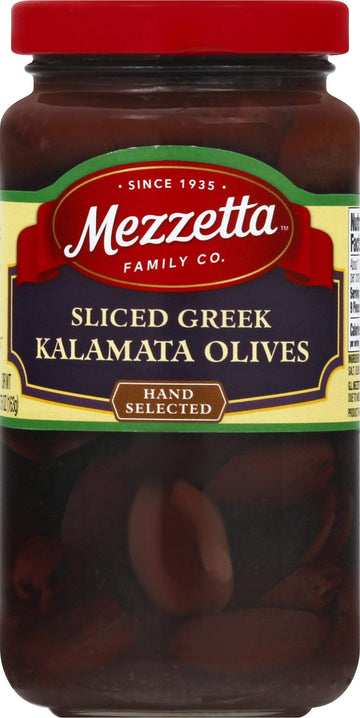 Mezzetta Kalamata Sliced Olives, 5.75oz