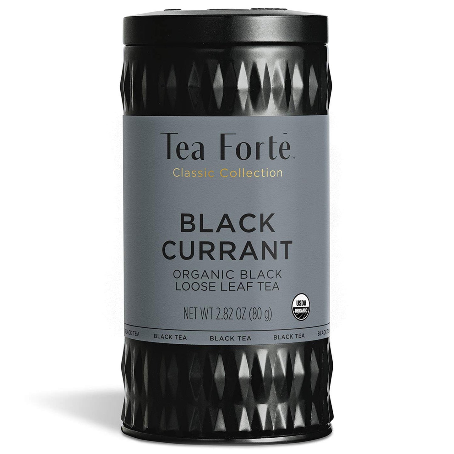 Tea Forte Loose Tea Canister, Black Tea, Black Currant Flavor, 2.82 Ounce