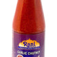 Rani Garlic Chutney 7oz (200g) Glass Jar, Vegan, Perfect for dipping, Savory Dishes & french fries! ~ Gluten Free | NON-GMO | No