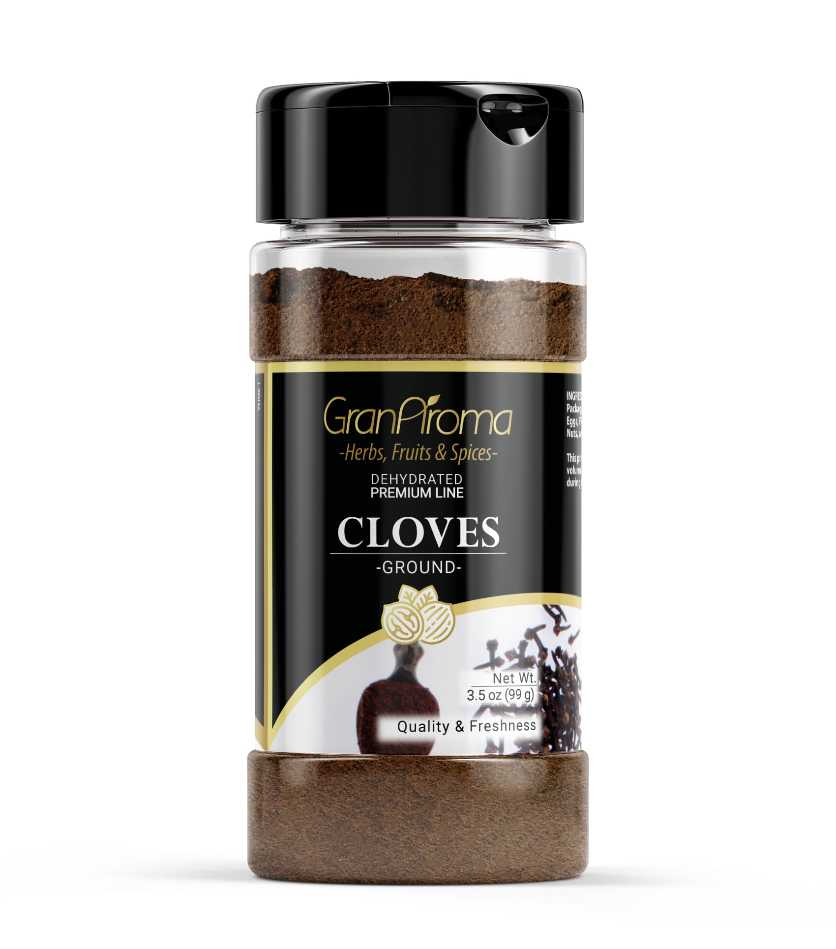 GranAroma Ground Cloves, 3.5 oz, Holiday Baking, Aromatic Spice, Cakes & Cookies