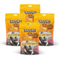 Unbound Snacks Flavored Nuts - Butter Toffee Walnuts, 4 oz (Pack of 4) - Healthy Snacks, 4g Protein, 3g Sugar, High in Omega 3, 