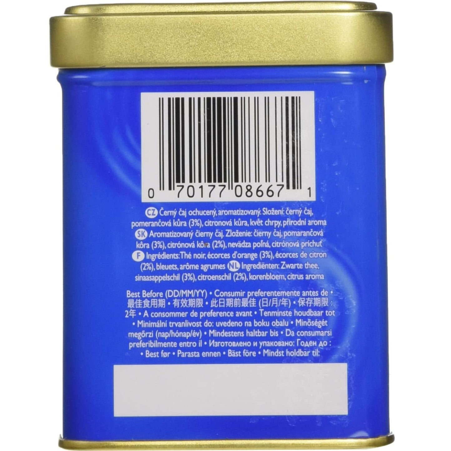 Twinings Lady Grey Loose Leaf Tea, Fragrant Black Tea with Citrus Flavors, 3.53 Oz, Blue
