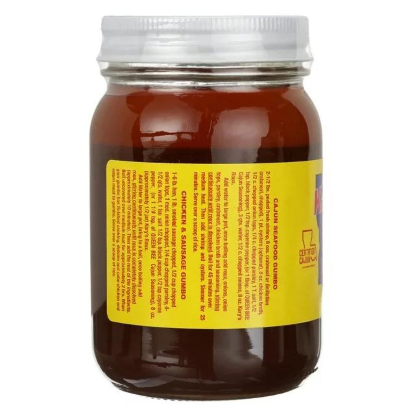 Kary'S ''Original'' Roux 16Oz (Pack Of 1) - Rich And Authentic Cajun Flavor - Best For Gumbo, Stews And Etouffee - Elevate Your
